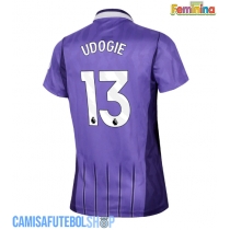 Camisa de time de futebol Tottenham Hotspur Destiny Udogie #13 Replicas 3º Equipamento Feminina 2026-27 Manga Curta